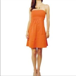 Classic, Susana Monaco Brown Pocket Tube Dress
